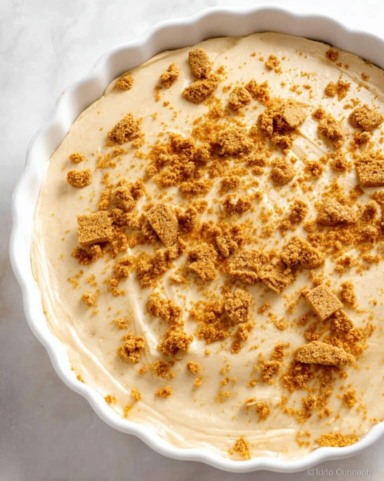 No Bake Biscoff Pie Recipe