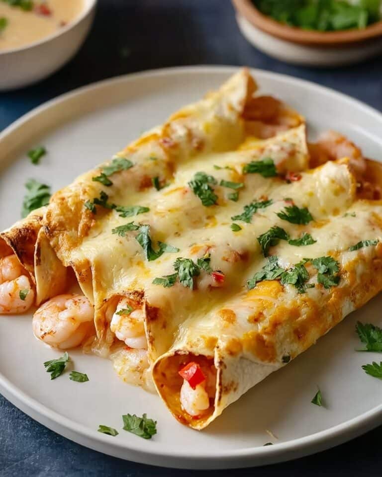 Creamy Shrimp Enchiladas Recipe
