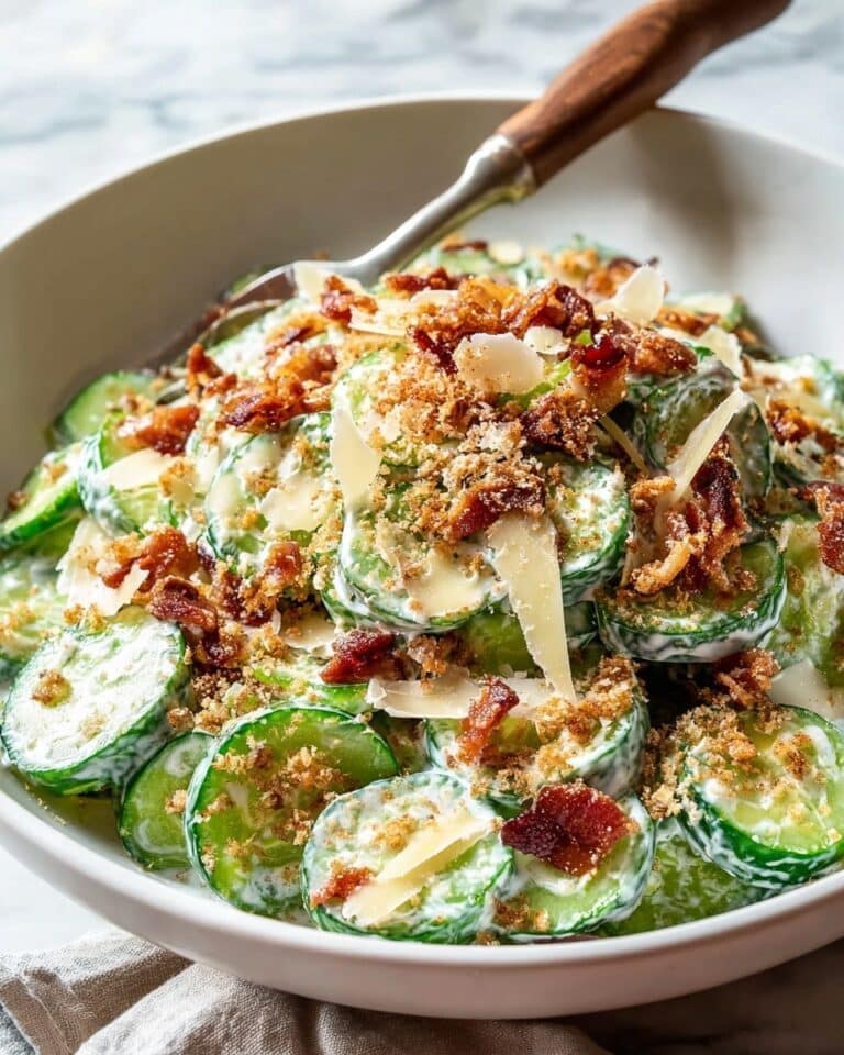 Cucumber Caesar Salad Recipe