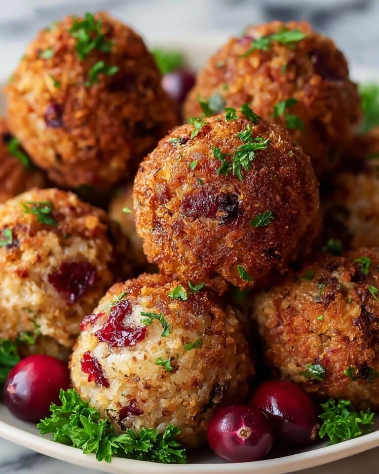 Thanksgiving Stuffing Balls Recipe
