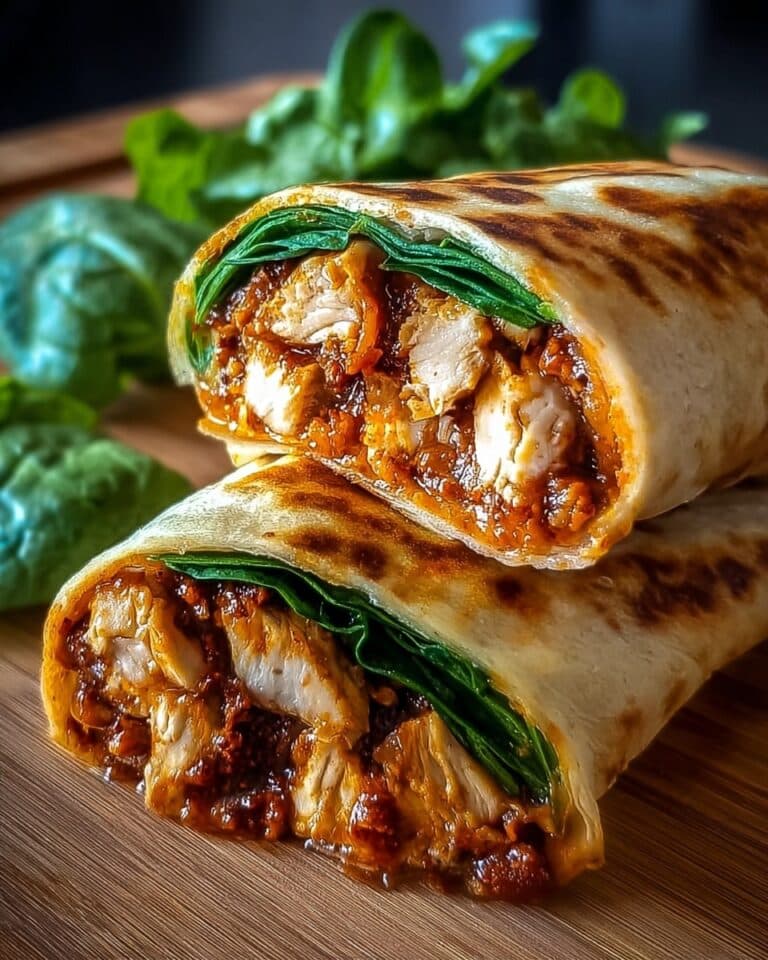 Sweet Chili Chicken Wraps Recipe