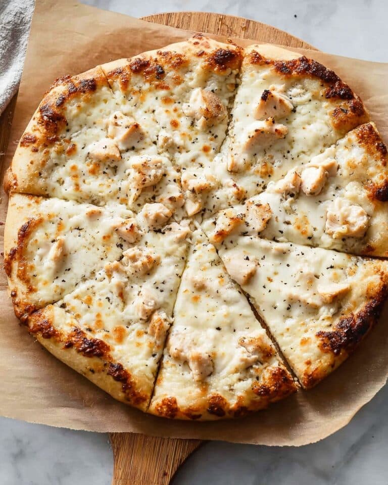 Chicken Alfredo Pizza Recipe