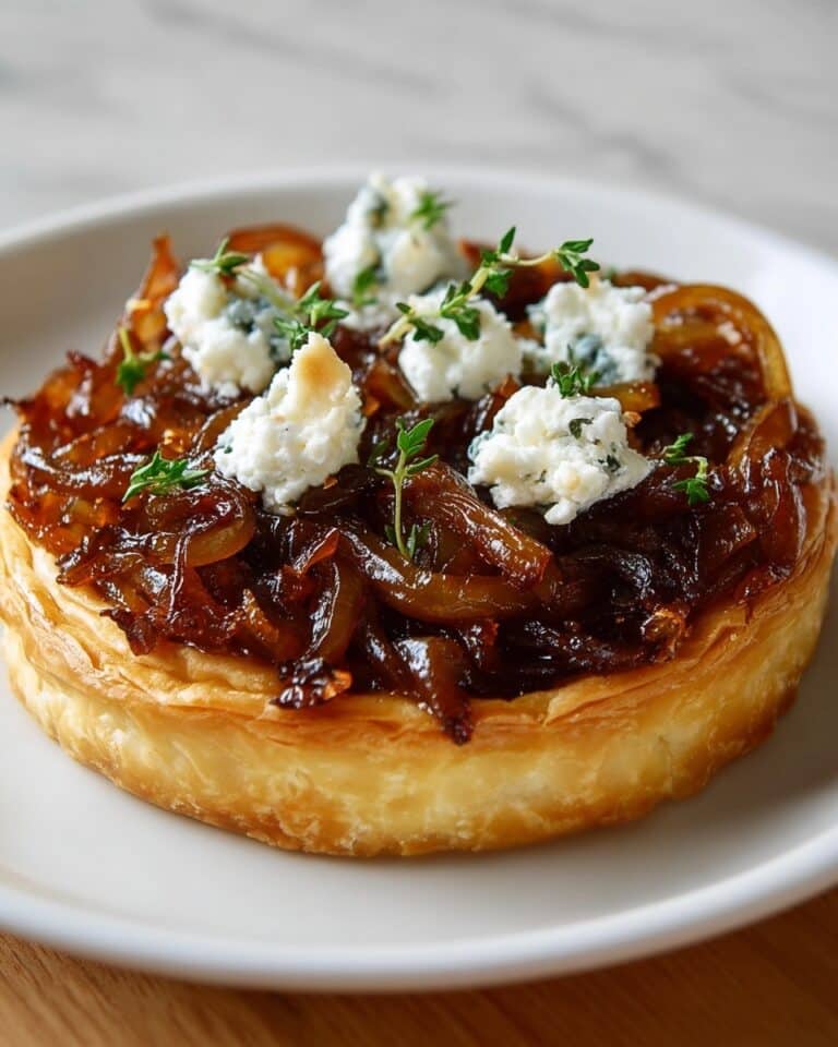 Caramelized Onion and Goat Cheese Tarts Recipe