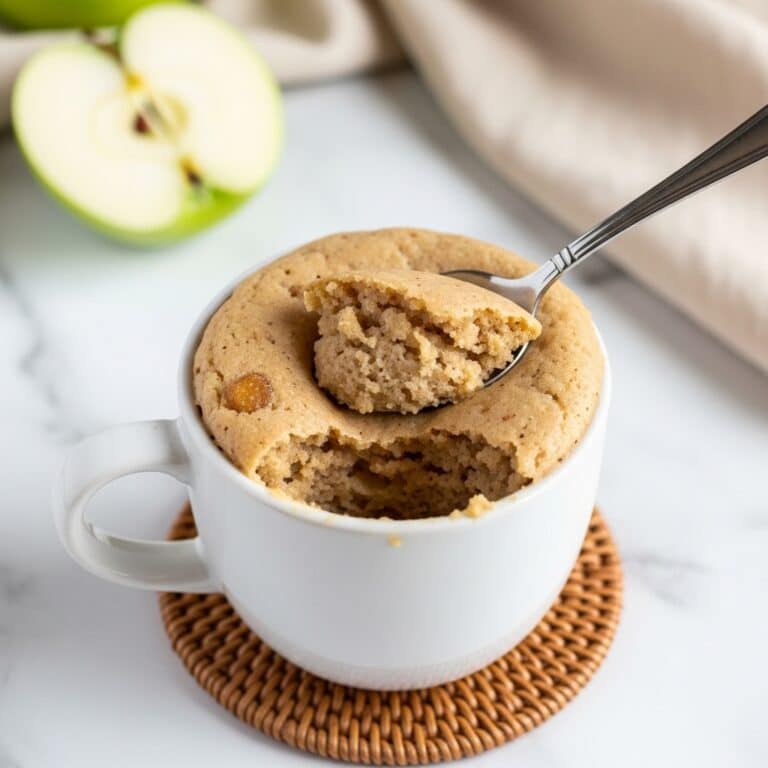 Apple Fritter Mug Cake Recipe