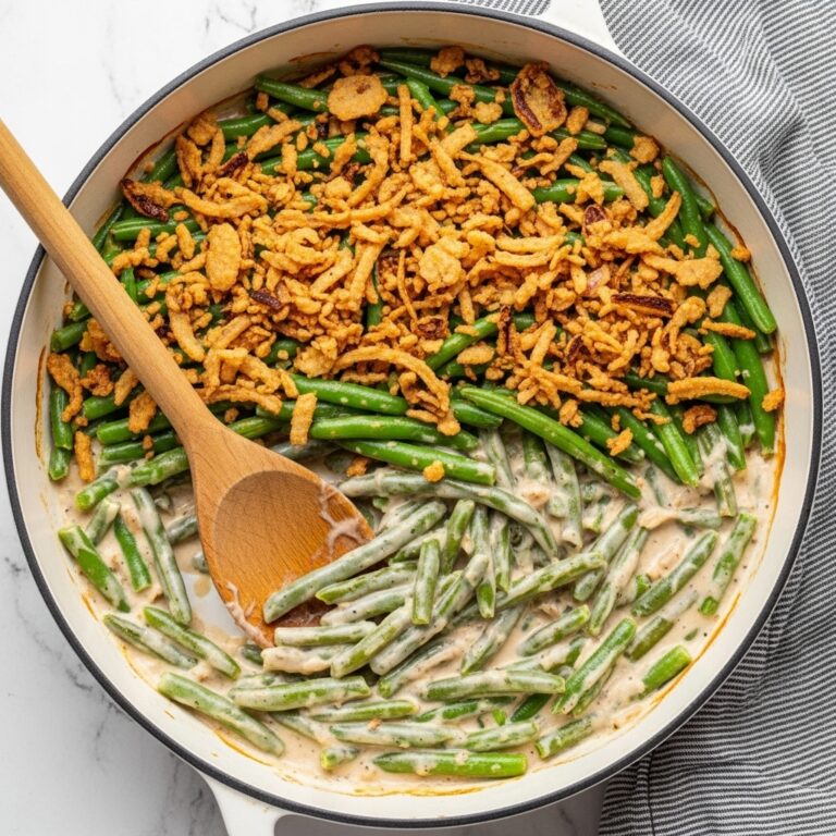 Fresh Green Bean Casserole Recipe