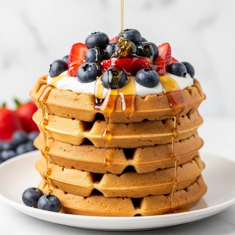 Greek Yogurt Waffles Recipe