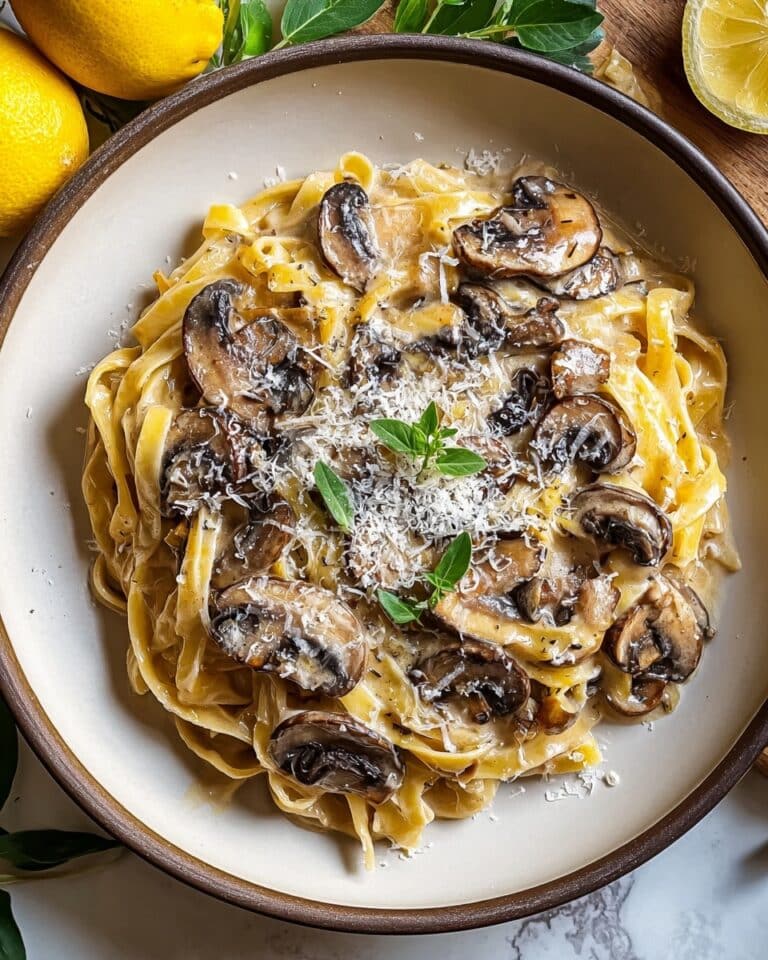 Leek and Mushroom Gruyère Pasta Recipe