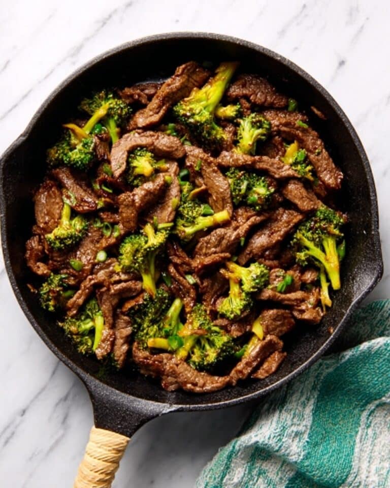 Keto Hamburger Broccoli Skillet Recipe