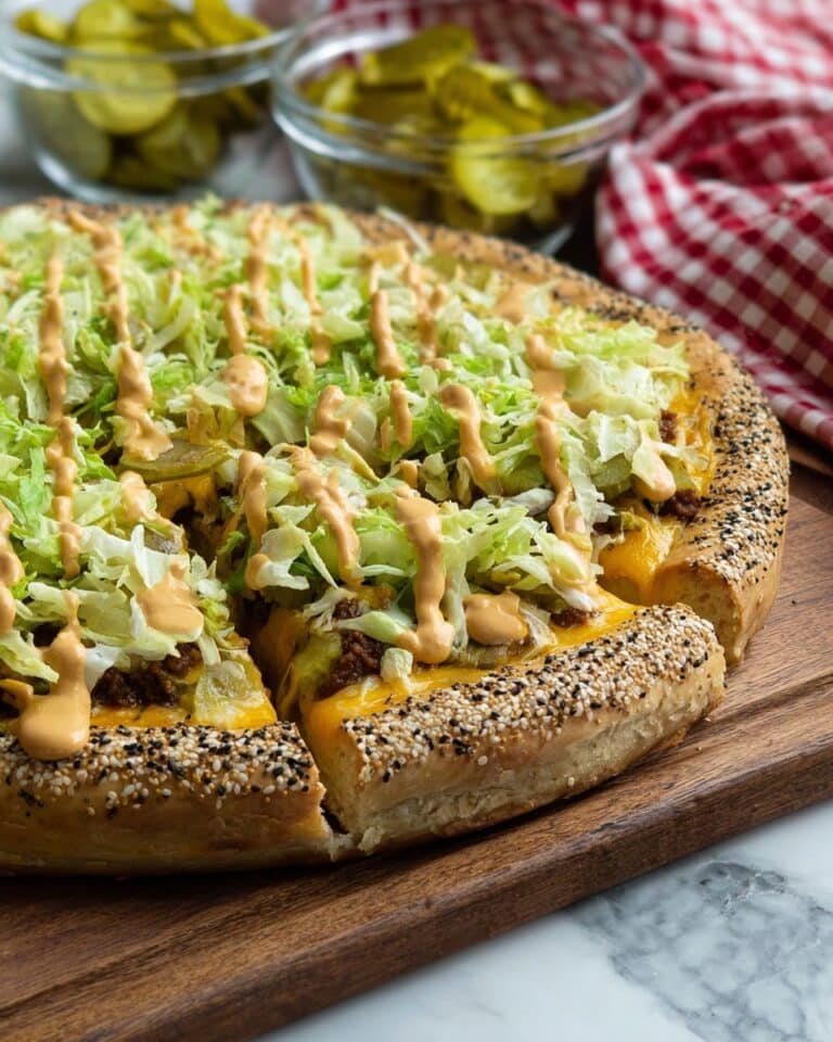 Big Mac Pizza Recipe