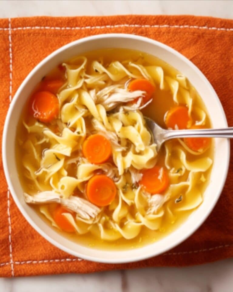Classic Chicken Noodle Soup Recipe