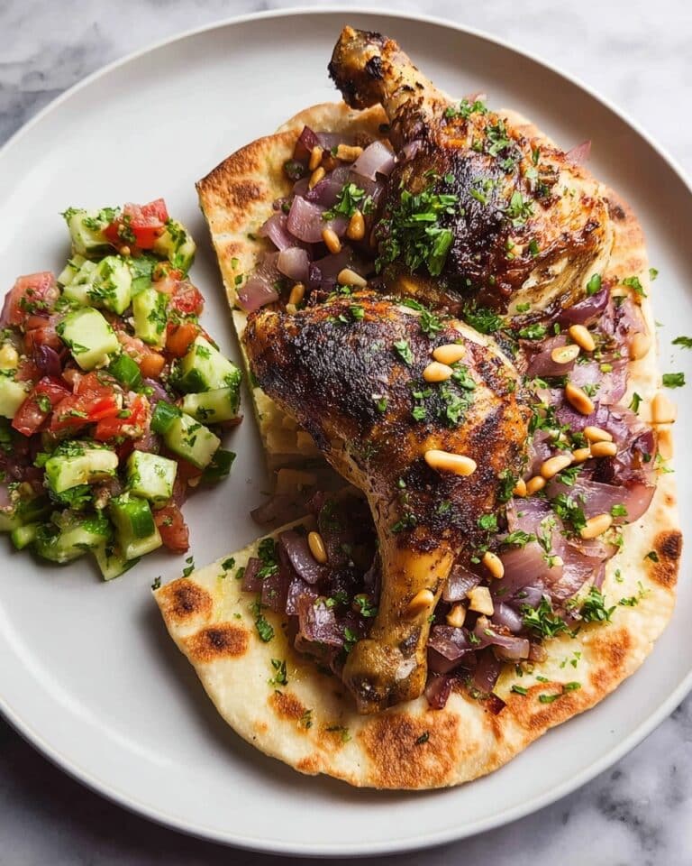 Musakhan: Roasted Chicken with Sumac, Onions, and Toasted Flatbread Recipe