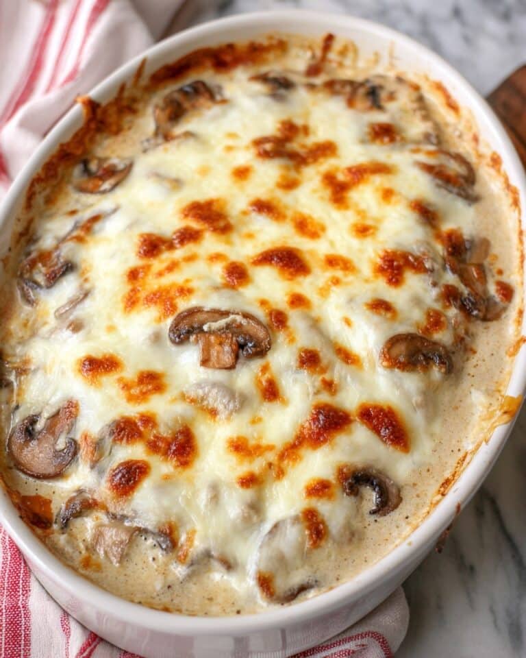 Creamy Russian Mushroom Julienne Recipe