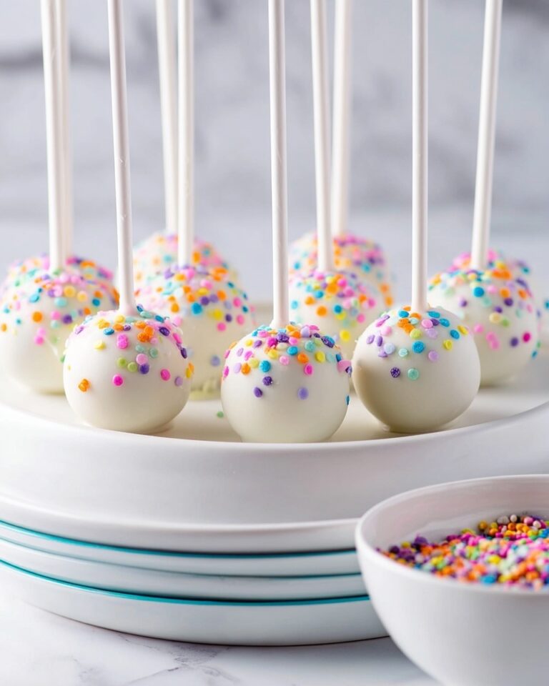 Gluten-Free Confetti Cake Pops Recipe