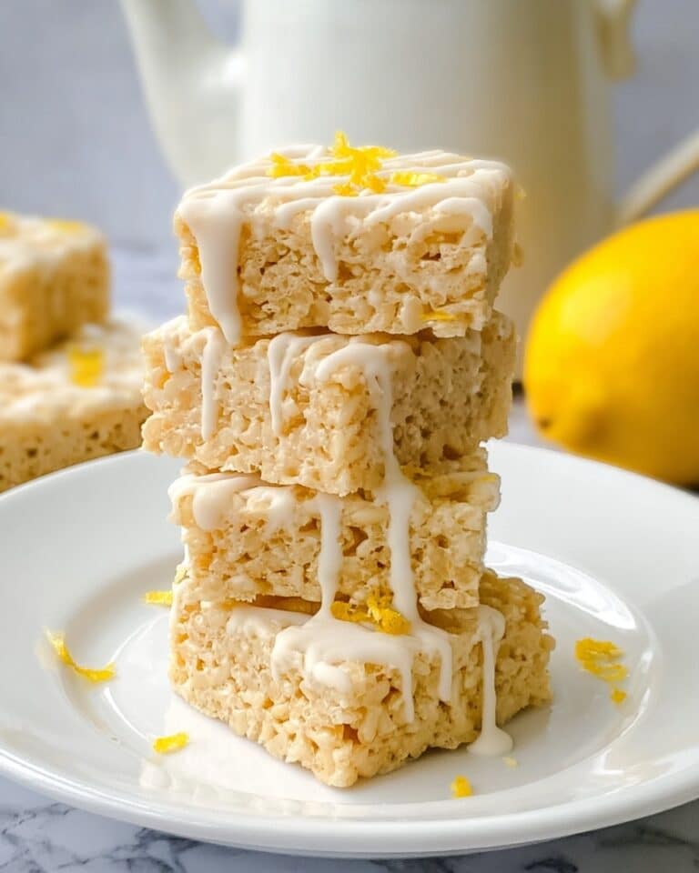 Lemon Rice Krispy Treats Recipe