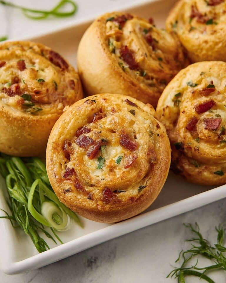 Cream Cheese Bacon Chicken Pinwheels Recipe
