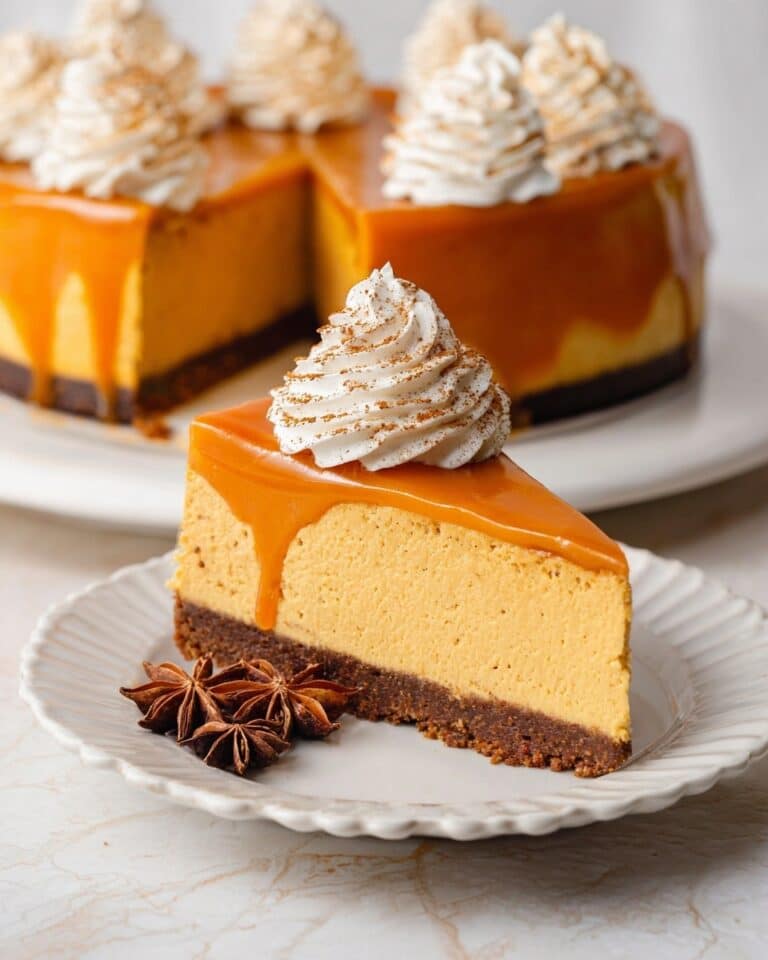 Best Roasted Sweet Potato Cheesecake with Gingersnap Crust Recipe