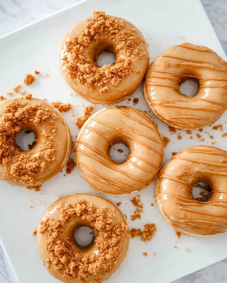 Delicious Baked Biscoff Donuts Recipe