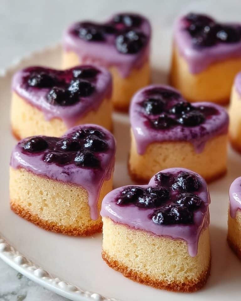Lavender Blueberry Tea Cakes Recipe